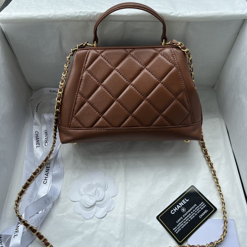 Ch**el top handle bags